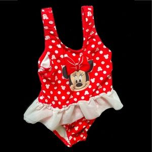 Minnie Mouse Lil Girl Bathing Suit